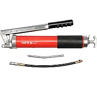 Lubricating syringe with rigid and flexible. by applicators, 600 cm³, 27-41 MPa YATO