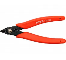 Side cutters for electrical conductors YATO L=130mm.