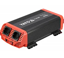 YATO voltage converter from 12V DC to 230V, nominal-1kW AC, peak-2kW (YT-81483) inverter