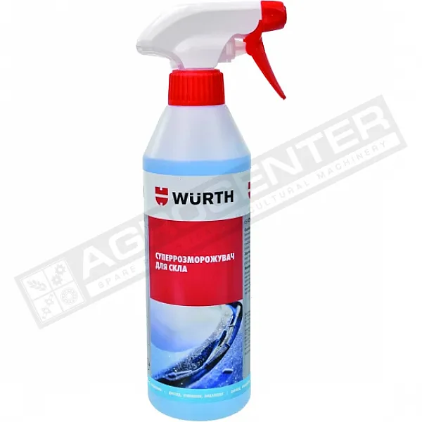 Розморожувач скла, суперінтенсивний, спрей WURTH 500ml (0892331201) - 1