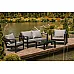 Set of garden furniture Mono (dark gray) DAMIANS (KM-000002) - 3