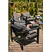 Garden furniture set (black) Nordika DAMIANS (KM-000003) - 4