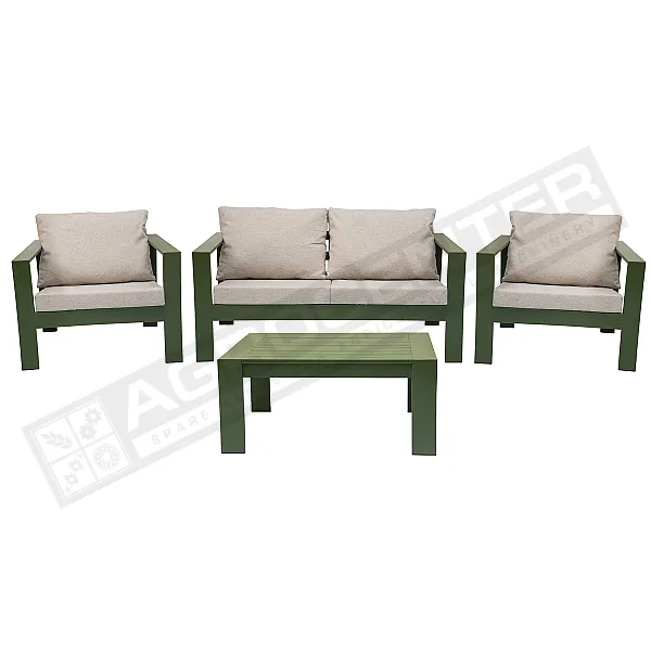 Garden furniture set Verde (dark green) DAMIANS (KM-000004) - 1