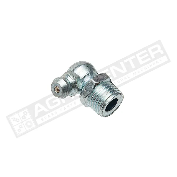 M10*1 Прес-масльонка кулькова 90°, M10x1, тавотниця - 1