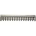 176139 Louver (comb) of the lower sieve B=45mm (10mm) E ( L=248mm) 106 - 2