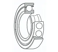7307 B Підшипник CX