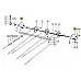 603502 Корпус подшипника вала наклонной камеры [Claas Dominator] FARMING Line - 3