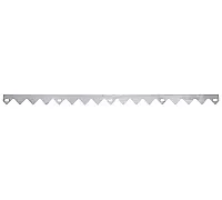 986267.0 Зубчатая планка барабана 4*26*280 JAGUAR HEAVY-PARTS ORIGINAL