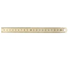 Линейка из нержавеющей стали, 300*25мм VST (15-606)