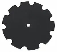 N242047 Диск бороны зубчатый 610*6mm отверстие 33*33 OFAS