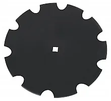 Harrow disc notched D620*6 hole 33*33 OFAS