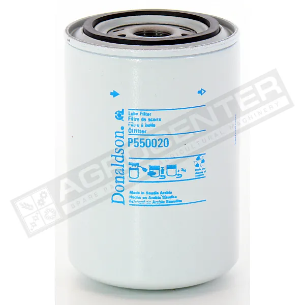 P 550020 Oil filter Donaldson, AR58956, AT19044T - 1