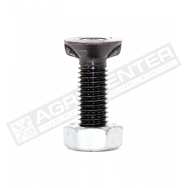 M10*35 Болт + гайка ( 38930351 ) 8.8 DIN 11014 UNIBOLT - 1