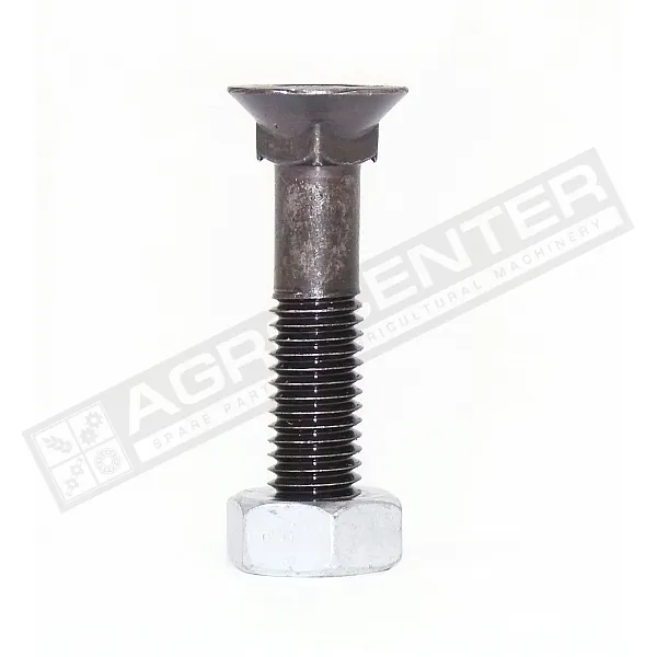 M10*50 Болт + гайка ( 36560501 ) 8.8 DIN 608 UNIBOLT - 1