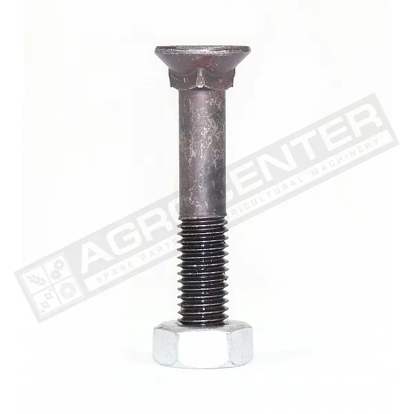 M10*60 Болт + гайка ( 36560601 ) 8.8 DIN 608 UNIBOLT - 1