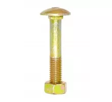 M12*70 Болт + гайка ( 61990701 ) 8.8 DIN 603 UNIBOLT