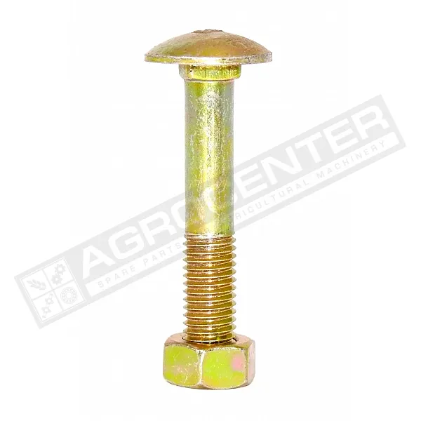 M12*70 Болт + гайка ( 61990701 ) 8.8 DIN 603 UNIBOLT - 1