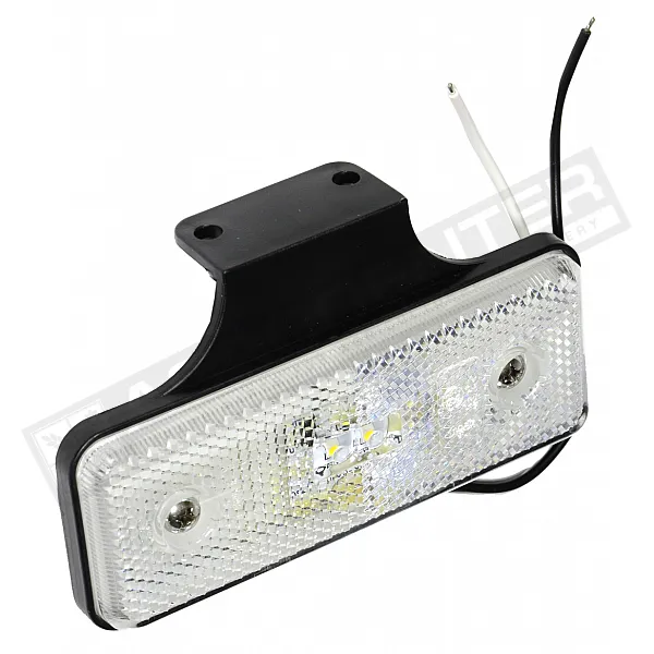 Ліхтар габаритний 2*світлодіодний 12V/24V  ( білий ) KAMAR - 1