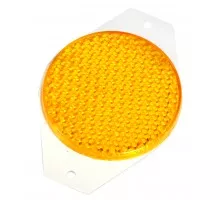 Reflector round orange UO75L KAMAR