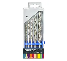 Set of metal drills, 5 pcs. (4-10mm), titanium, Profi Spitce (20-902)