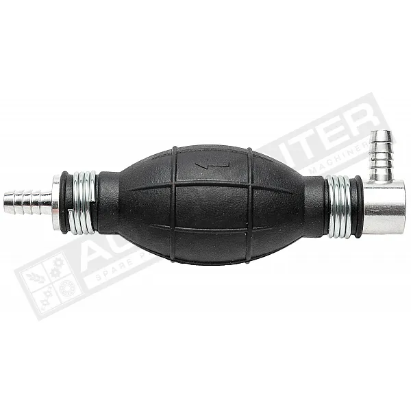 Помпа паливна ручна / груша підкачки палива d8mm (1 x прямий кут) (100-0.02) - 1