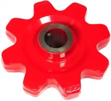 414462M1 Звездочка транспортера Z8 d25mm [Massey Ferguson] FARMING Line