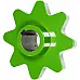 Z10886 Elevator sprocket Z8 d30 [John Deere] FARMING Line, Z11210 - 1