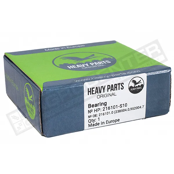 216101 Підшипник 6208-2RSR C3 [ZVL] HEAVY-PARTS ORIGINAL - 1