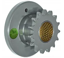 734986.1 Sprocket z15 d45 t19.05 + bushing 579589 [Claas] HEAVY-PARTS ORIGINAL
