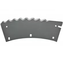 991980.0 Knife left with surfacing [Claas RU 600] HEAVY-PARTS ORIGINAL, 991980