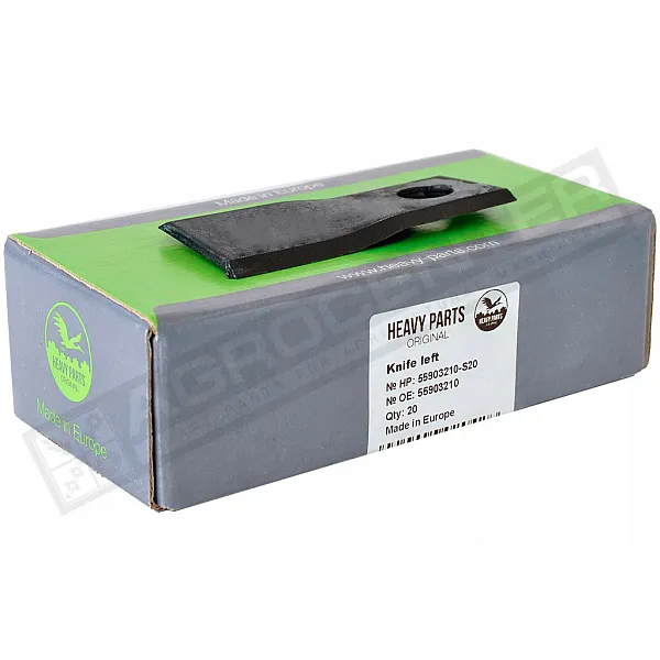 55903210 Нож косилки левый KUHN HEAVY-PARTS ORIGINAL - 1