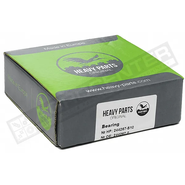 244267 Подшипник 6207-2RSR C3 [ZVL] HEAVY-PARTS ORIGINAL - 1