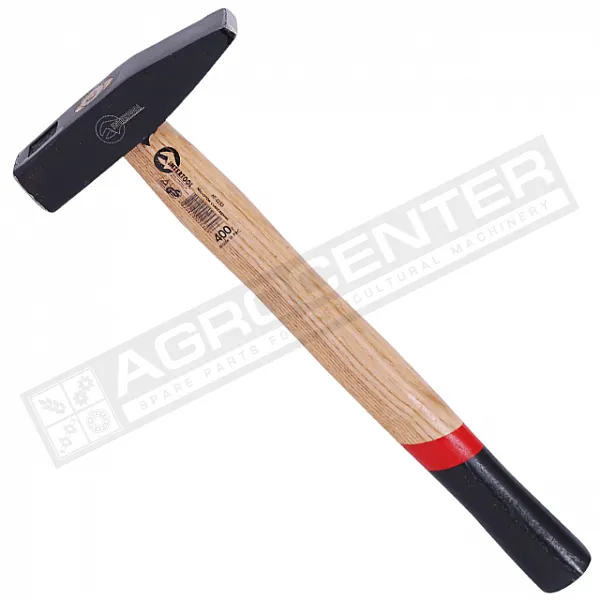 Молоток слюсарний 400г (ручка ясен) INTERTOOL (HT-0253) - 1