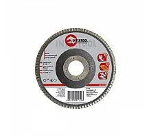 Диск шліфувальний пелюстковий зерно K80 125*22мм INTERTOOL (BT-0208)