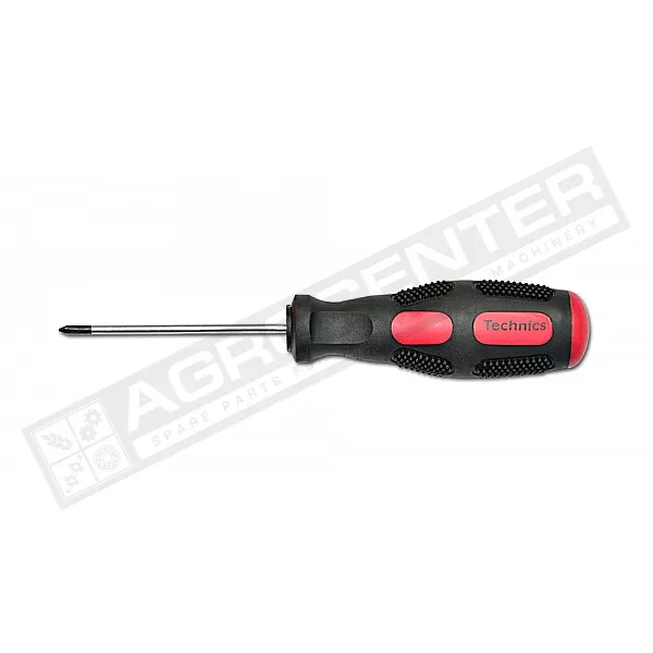 Screwdriver "+"  Cr-V, PH№2, 100mm Technics (46-082) - 1