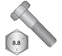 M12*75 Болт 8.8 DIN 931 KOELNER