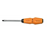 Impact screwdriver "-"  Cr-V, SL6*125mm Technics (46-202)