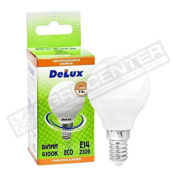 Світлодіодна LED лампа DELUX BL50Р 5Вт 4100К 220В Е14 - 1