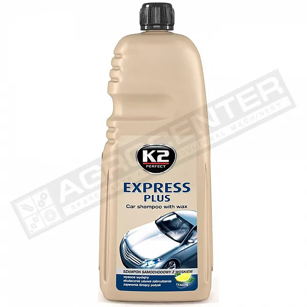 Шампунь з воском (жовтий) 1л K2 EXPRESS PLUS - 1
