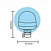 LW0029-ALR Проблесковый маячок R65 DC 12/24V KAMAR - 2