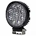 Фонарь дополнительный 9*LED рассеянный свет, круглый KAMAR - 4