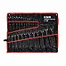 Set of open-end wrenches in a fabric case, Cr-V 25pcs (6-32mm) KAMAR (RT0100) - 1