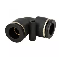 Быстросоединитель пневматических трубок 90° 10mm KAMAR