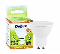 Світлодіодна лампа DELUX GU10A 5Вт 4100K 220B GU10