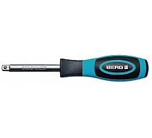 Screwdriver-head holder, Cr-V, for 1/4" BERG (52-024)