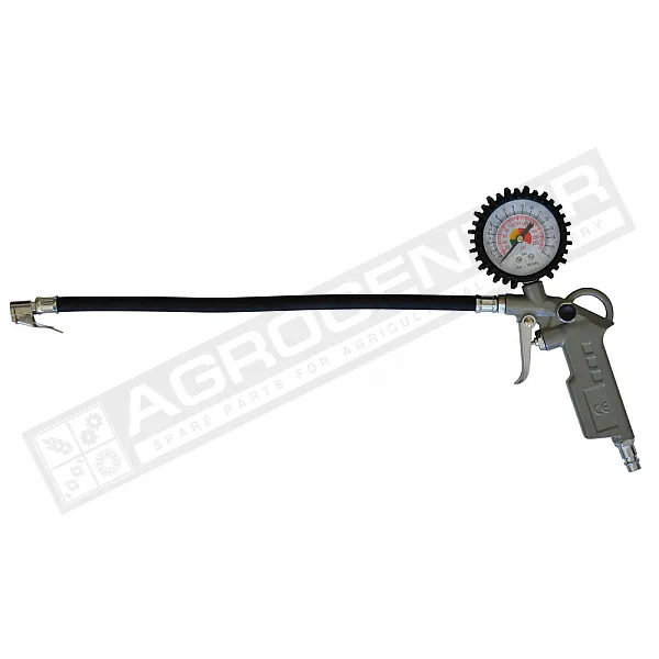 Guns for inflating tires with a pressure gauge - 1