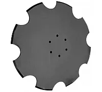 3490471 Harrow disc notched 465*5mm HELIDOR OFAS