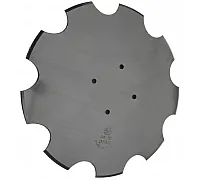 XL043 Диск бороны зубчатый 460*4mm 4отв. OFAS