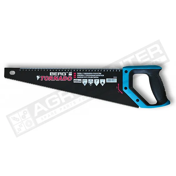 41-117 Teflon-coated saw "Tornado", 450mm 7/1" 2D VST - 1