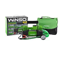 Car air compressor 10 Atm, 85 l/min. 360W 2-cylinder, 3m cable, 5.7m hose (125000) WINSO